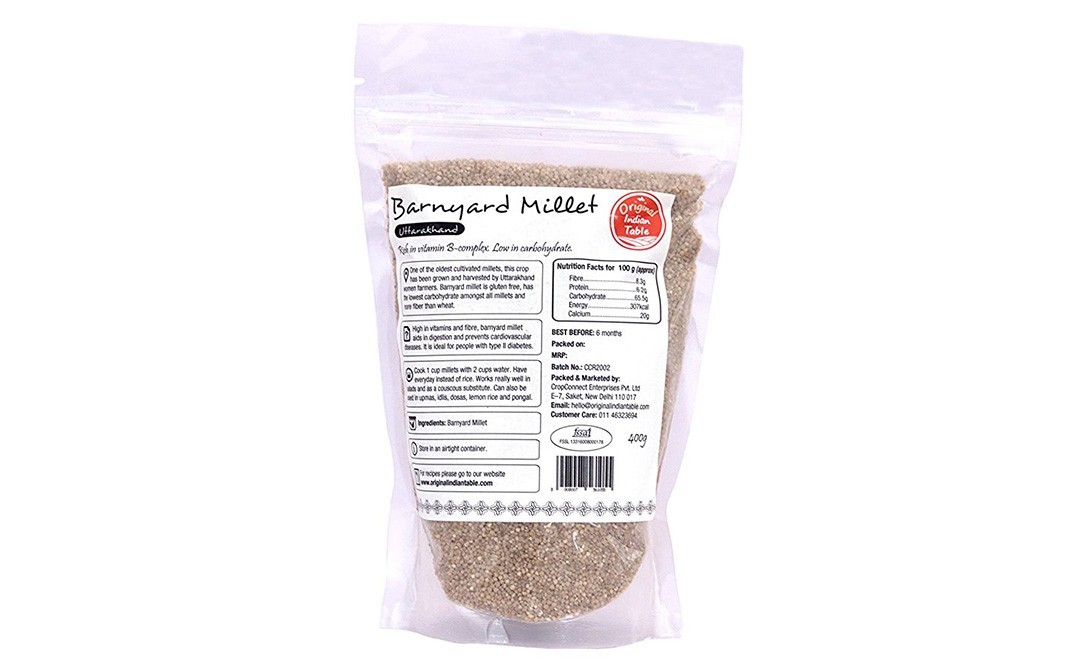 Original Indian Table Barnyard Millet (Uttarakhand)   Pack  400 grams